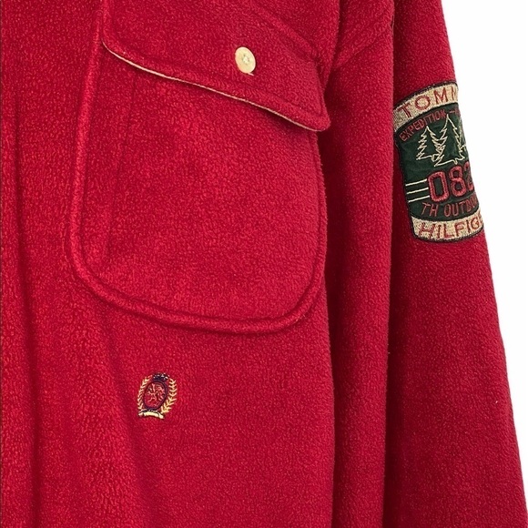 Tommy Hilfiger Outdoors Expedition Fleece Shirt Vintage - Picture 8 of 11